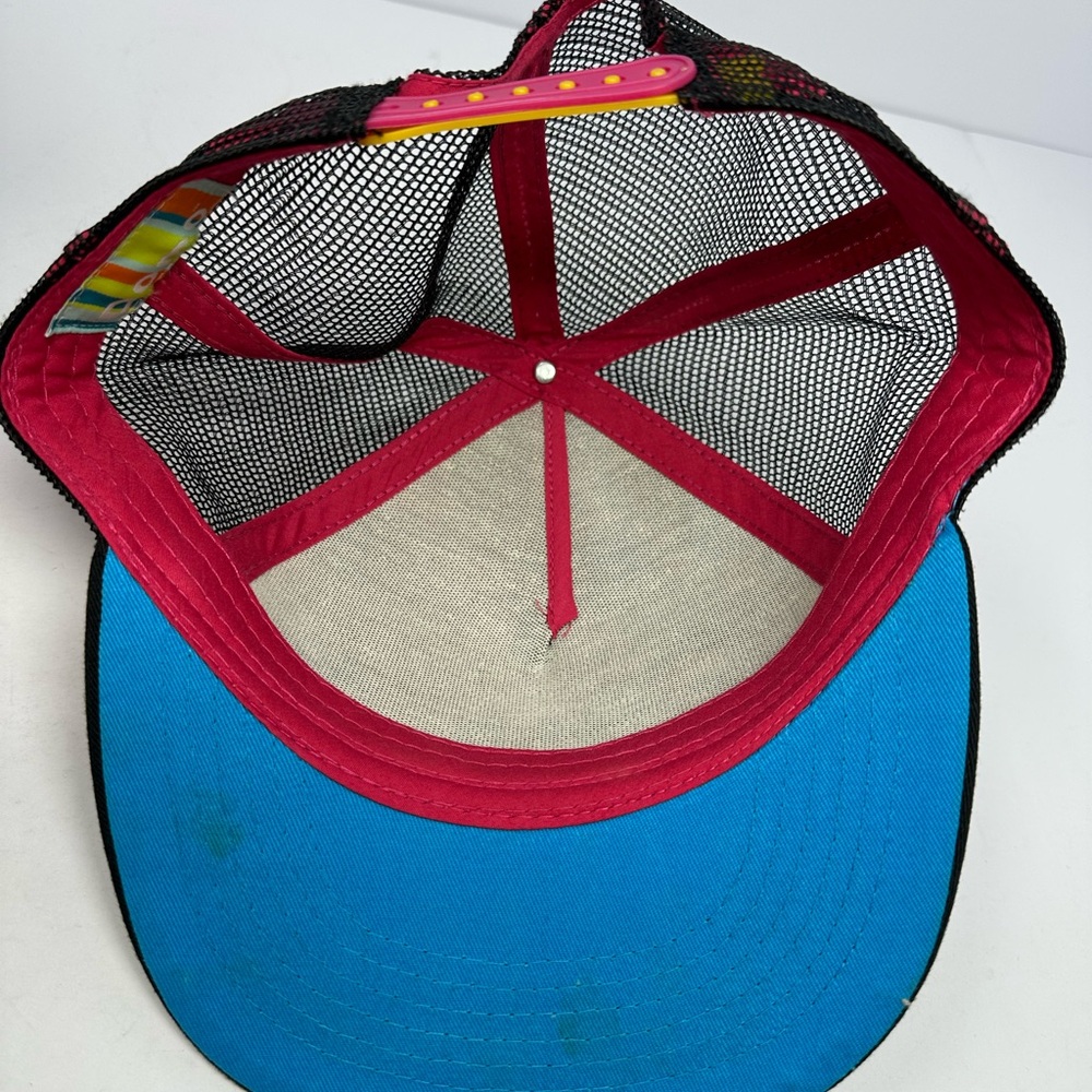 NEW Domo DJ Neon Mesh Adjustable SnapBack Hat RARE L1 - Picture 7 of 7
